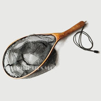 Luxury wooden landing net