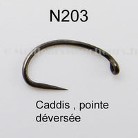 Hameçons N203 caddis