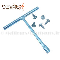 Devaux nails for wading shoes
