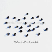 Billes tungstène coloris Black Nickel