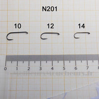 N201 nymph/long streamer hooks