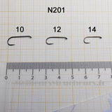 N201 nymph/long streamer hooks