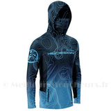 Tee shirt protection solaire HS Design Bathymetry