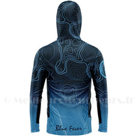 Tee shirt protection solaire HS Design Bathymetry