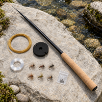 Kit Tenkara MAXCATCH réglable 3,25 m–3,88 m – prêt à pêcher