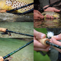 Maxcatch Extreme-X Canne à pêche à la mouche avec section de pointe supplémentaire, action rapide, tube de transport inclus (5 W 2,7 m Maxcatch Extreme-X Canne à pêche à la mouche avec section de pointe supplémentaire, action rapide, tube de transport inclus (5 W 2,7 m