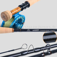 2,4 m 3-4wt ou 5-6wt 4 pièces de canne à pêche à la mouche en fibre de carbone graphite toucher léger action rapide moyen pêche à la mouche douce (2,4 m 3/4wt 2,4 m 3-4wt ou 5-6wt 4 pièces de canne à pêche à la mouche en fibre de carbone graphite toucher léger action rapide moyen pêche à la mouche douce (2,4 m 3/4wt