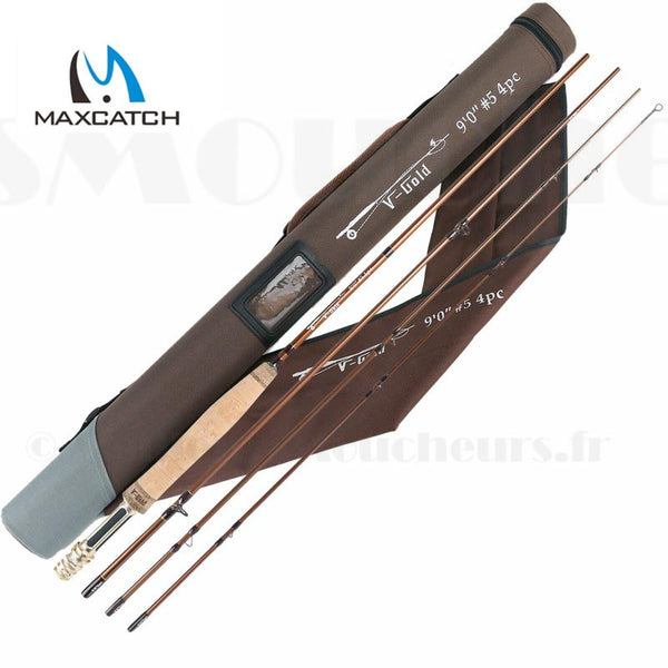 Canne MAXCATCH V-GOLD 9 pieds #5 IM12