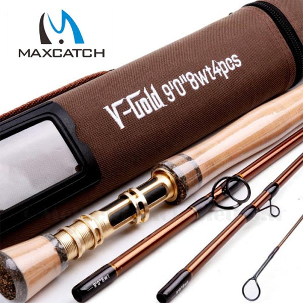 Canne MAXCATCH V-GOLD 9 pieds #8 IM12