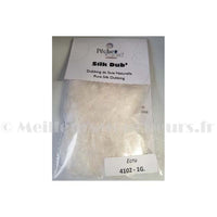 Natural silk dubbing