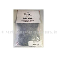 Natural silk dubbing