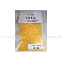 Natural silk dubbing