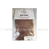 Natural silk dubbing