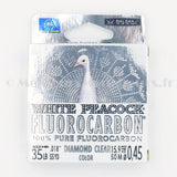 Fluorocarbone White Peacock 35 livres 50m
