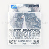 White Peacock Fluorocarbon