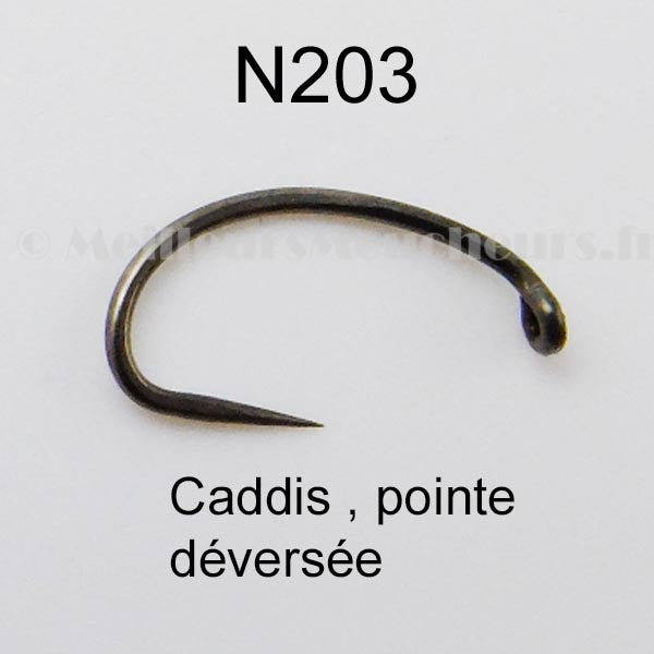 N203 caddis hooks