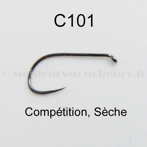 MM-C101 competition hook for dry flies and light nymphs
