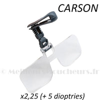 CARSON 2.25X Aufstecklupe