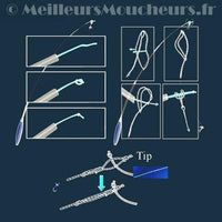 Braided Tenkara Line 13ft-3m90