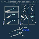 Braided Tenkara Line 13ft-3m90