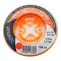 Nylon nymphe bicolore Devaux Tiger 100m