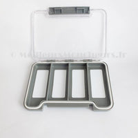 Slim waterproof fly boxes