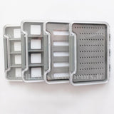 Slim waterproof fly boxes