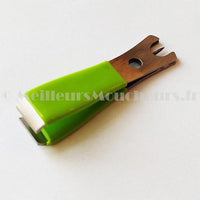 Coupe –fil  débouche oeillet vert