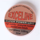 Fil nylon EXCELINE rouge