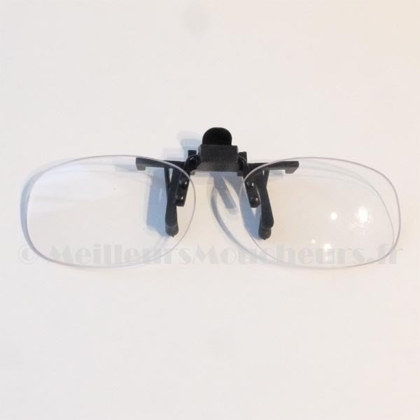 Loupe clip relevable 1,6X