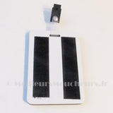 Patch mouches velcro/pince